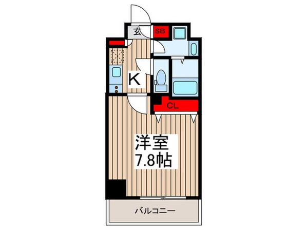 ＧＲＡＮＰＡＳＥＯ両国Ⅱの物件間取画像